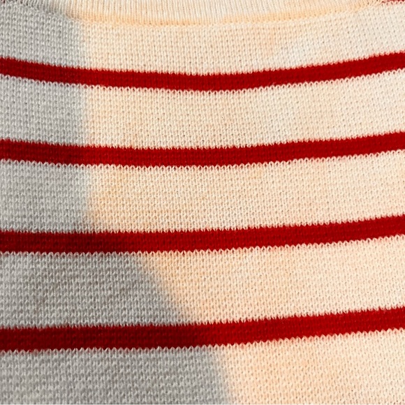 ♥️2xHost pick♥️ J Crew red and white striped sweater - Picture 8 of 9